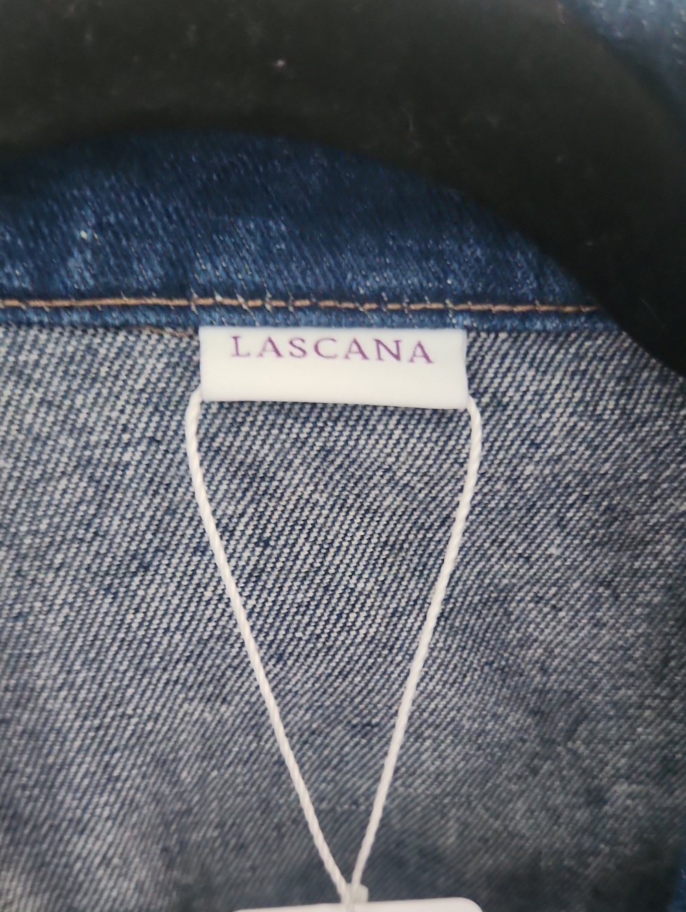 Lascana Puff Sleeve Denim Jacket Dark Washed - Picture 2 of 8
